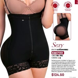 Girdle Faja Stagmi SMI7151 Sexy Hourglass Smaller Waist Wider Hips BBL Shapewear